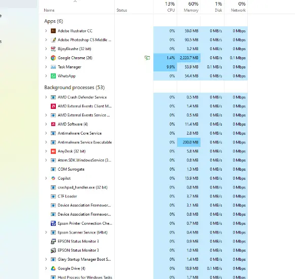 অপ্রয়োজনীয় সেটিংস এবং প্রোগ্রাম যেগুলো Windows চালু হওয়ার সাথে সাথেই অটোমেটিক চালু হয়ে সিস্টেম রিসোর্স খেয়ে ফেলছে।